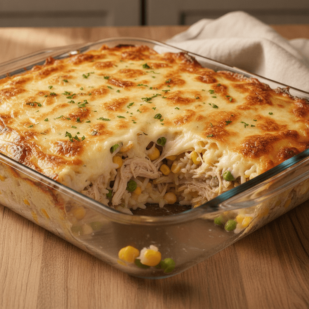 Arroz de Forno com Frango