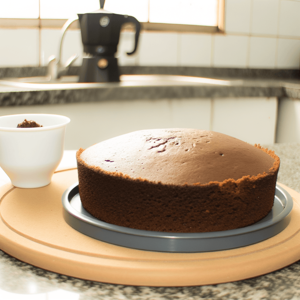Receita de Bolo de Café com Chocolate