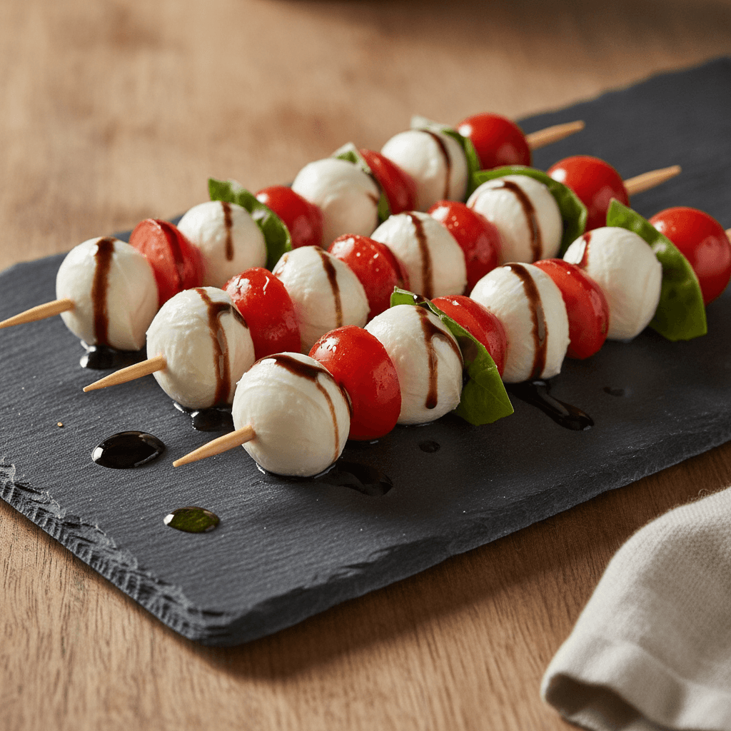 Espetinho de Caprese